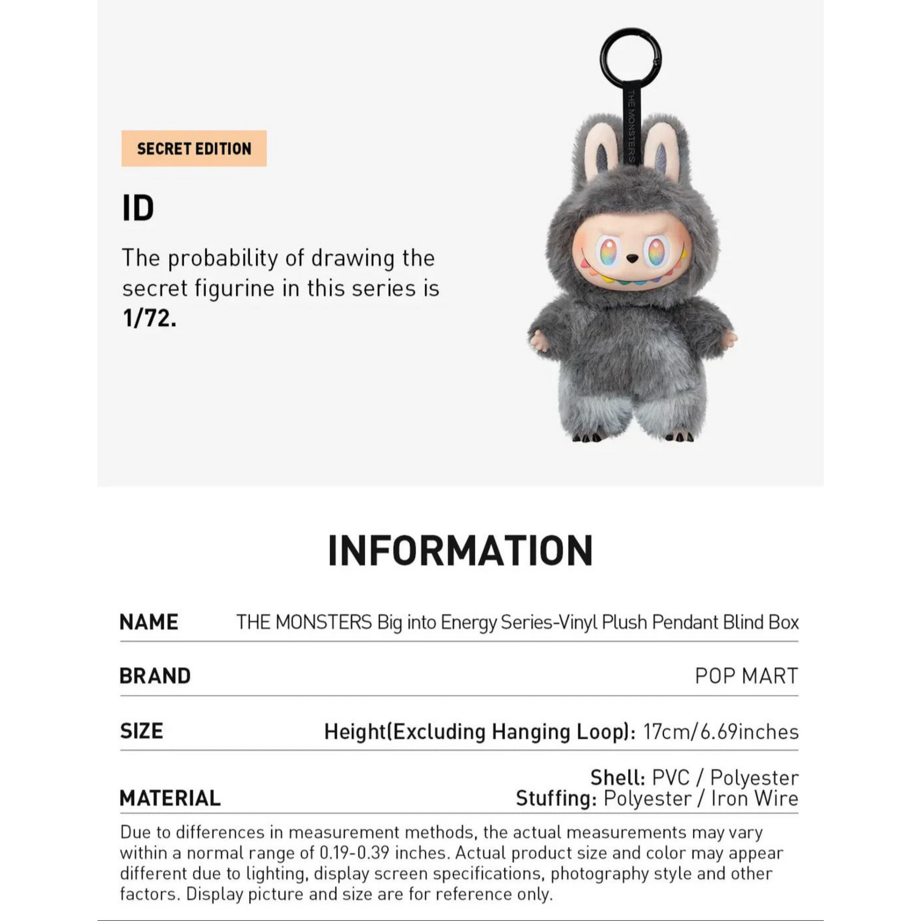 Labubu Big Into Energy V3